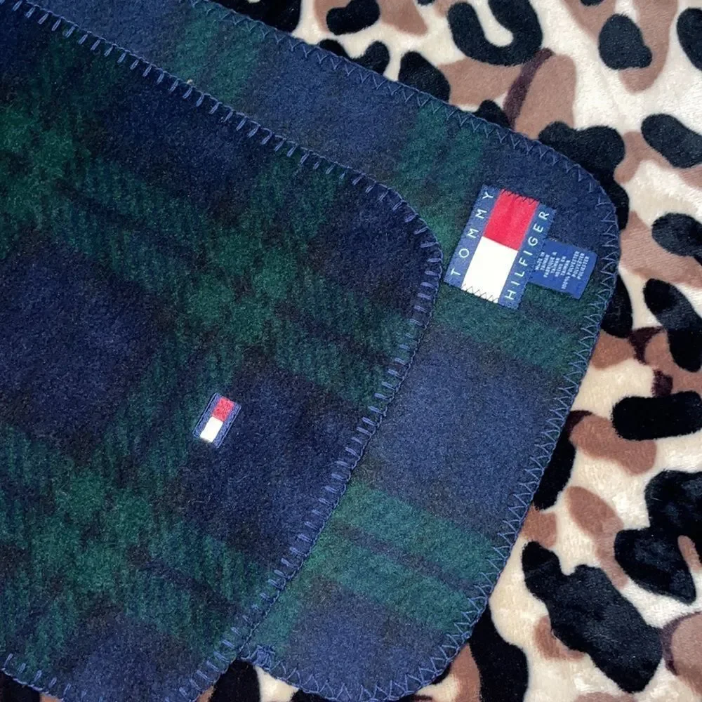 •TOMMY HILFIGER•CLASSIC GREEN/BLUE BUFFALO PLAID 10